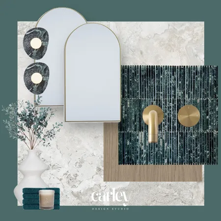 Ethereal Emerald Interior Design Mood Board by Carley Design Studio on Style Sourcebook