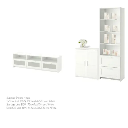 Office & TV Storage Interior Design Mood Board by SammyL
