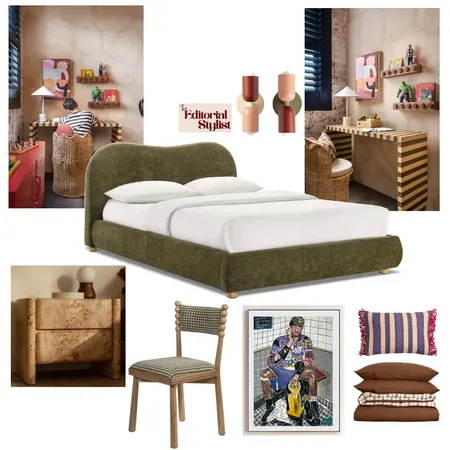 Reggie's Room Interior Design Mood Board by The Editorial Stylist on Style Sourcebook