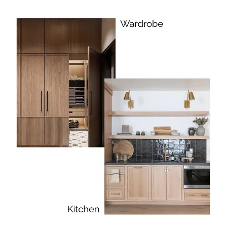 Kitchen and Wardrobe Moodboard Interior Design Mood Board by Studio7 Stylings on Style Sourcebook
