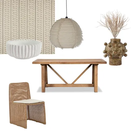 Country Coastal Dining Room Interior Design Mood Board by DOWN THE LANE by Tina Harris on Style Sourcebook