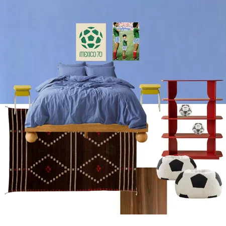 Mateo Bedroom Interior Design Mood Board by aidavl