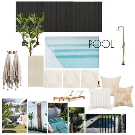POOL Interior Design Mood Board by ClaudiaTomkinson on Style Sourcebook