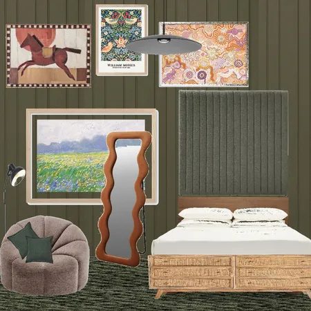 My room 1 Interior Design Mood Board by Pojuiiiii