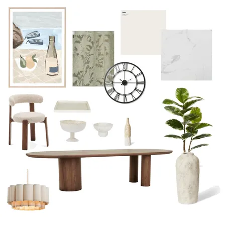 dining area Interior Design Mood Board by zui
