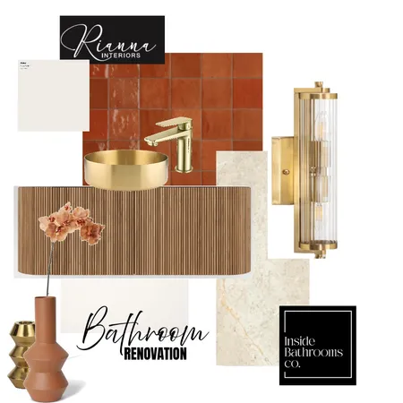 Inside bathrooms Interior Design Mood Board by Riannainteriors