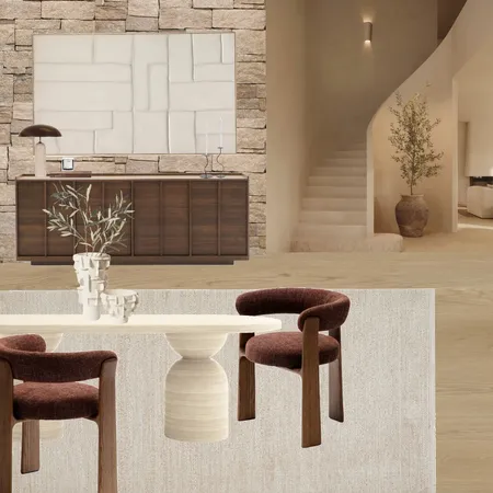 Emma Blomfield - Mediterranean Dining room Interior Design Mood Board by Haus Studio