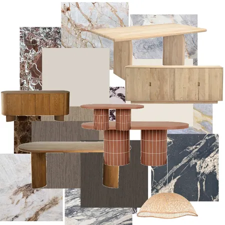 Elevated Kitchen/Dining v2 Interior Design Mood Board by BLYF Interiors