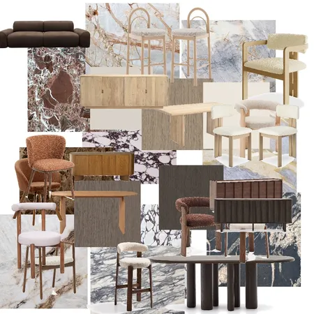 Elevated Kitchen/Dining Interior Design Mood Board by BLYF Interiors on Style Sourcebook