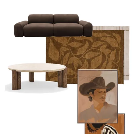 Brown living Interior Design Mood Board by BLYF Interiors on Style Sourcebook