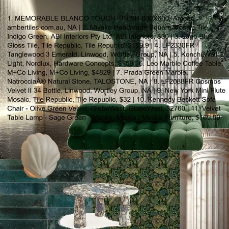DCE_ lobby bar_materials Interior Design Mood Board by ashley.ibarburu@gmail.com on Style Sourcebook