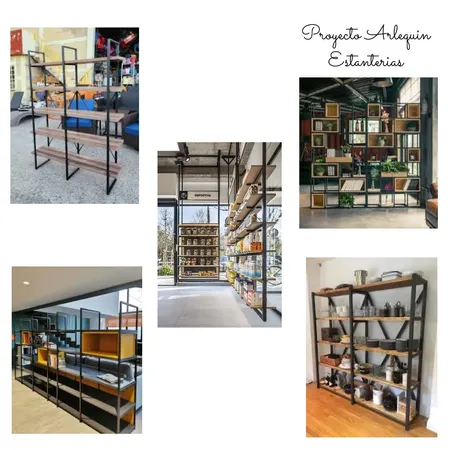 PA estanterias Interior Design Mood Board by chardon_cristina@hotmail.com