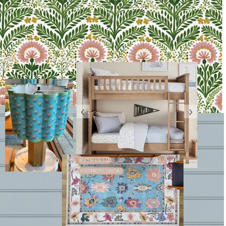 Girls room option 2 Interior Design Mood Board by Kim_howard14@yahoo.com on Style Sourcebook