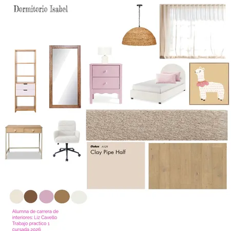 Dormitorio isabel 2026 Interior Design Mood Board by liz cavello on Style Sourcebook