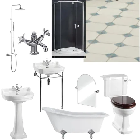 Main Bathroom-downstairs Interior Design Mood Board by Aoife M on Style Sourcebook