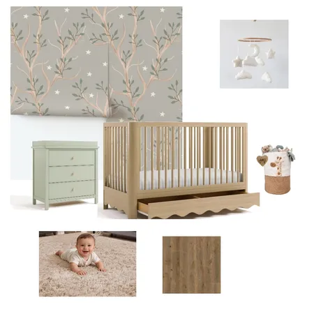 Nursery Starlight Dreams Interior Design Mood Board by mariab on Style Sourcebook