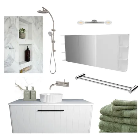 Hall Master Bathroom Project Interior Design Mood Board by Savvi Home Styling on Style Sourcebook
