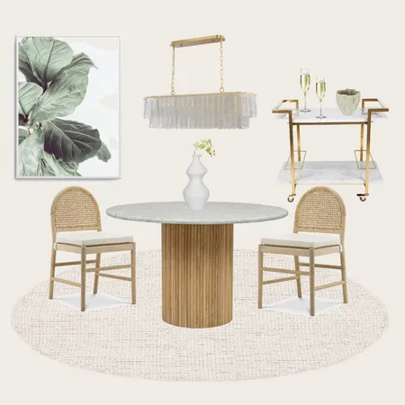 Lux Coastal Dining Interior Design Mood Board by Savvi Home Styling on Style Sourcebook