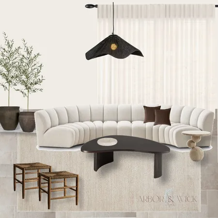 Med Living Room Inspiration Interior Design Mood Board by Arbor & Wick on Style Sourcebook