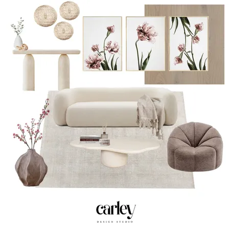 Lounge Mood Board - Enchant Champagne Interior Design Mood Board by Carley Design Studio on Style Sourcebook