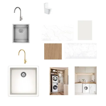 Laundry - Sep Toilet Interior Design Mood Board by IIDR Interior Design on Style Sourcebook