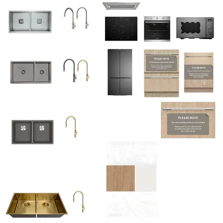 Kitchen Fixtures + Fittings + Appliances Interior Design Mood Board by IIDR Interior Design on Style Sourcebook