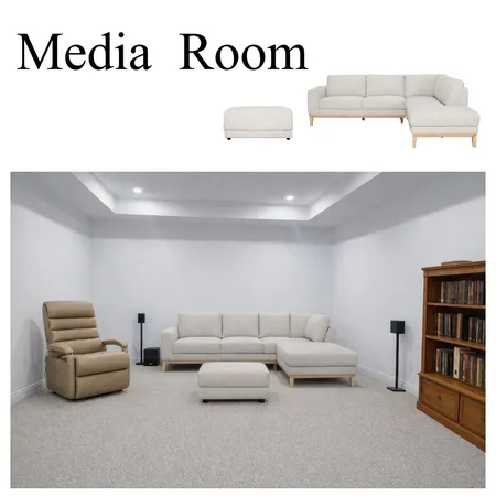Media Room Interior Design Mood Board by Oz Design Furniture on Style Sourcebook