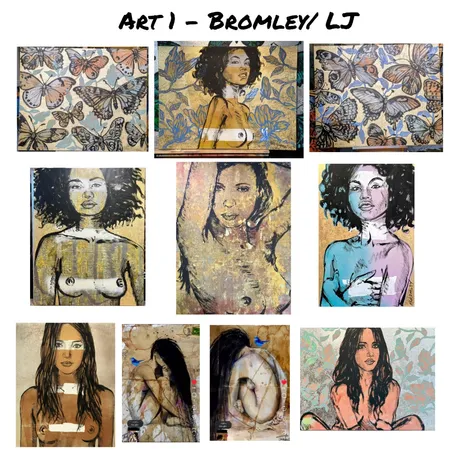 Art 1 Bromley Interior Design Mood Board by Piece of Cake Interiors