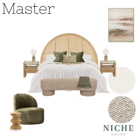 Master - example Interior Design Mood Board by alice@nichedesign.com.au