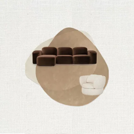 Textured Lounge - Natural 3 Interior Design Mood Board by Carley Design Studio on Style Sourcebook