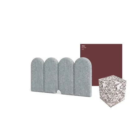 Blue + burgundy Interior Design Mood Board by Haven Style Studio on Style Sourcebook