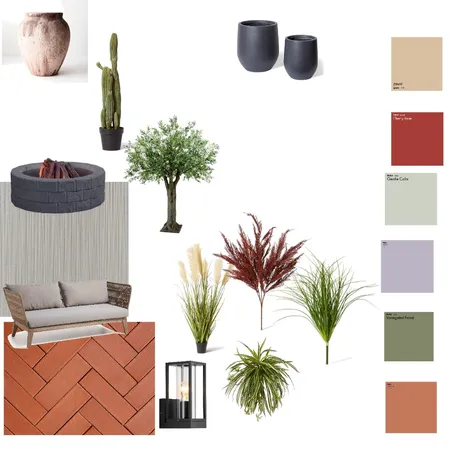 Jardín moderno Interior Design Mood Board by Adri on Style Sourcebook