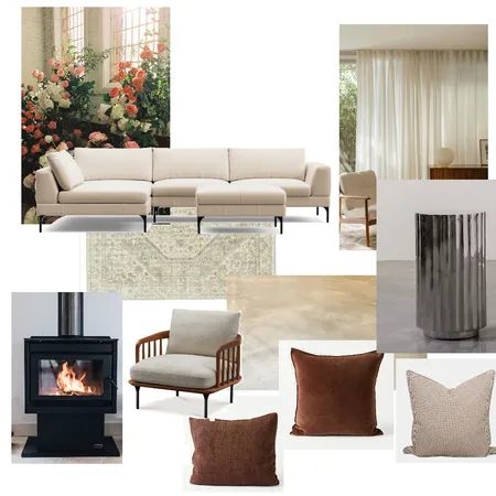 Lounge Interior Design Mood Board by Vrtonkin