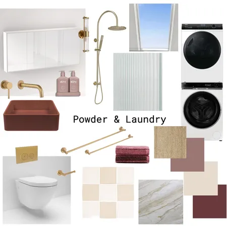 powder & laundry Interior Design Mood Board by KETCH Interiors on Style Sourcebook