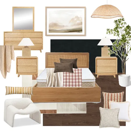 Rustic Bedroom Interior Design Mood Board by Profile Australia on Style Sourcebook