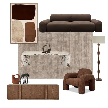 Modern living Interior Design Mood Board by BLYF Interiors