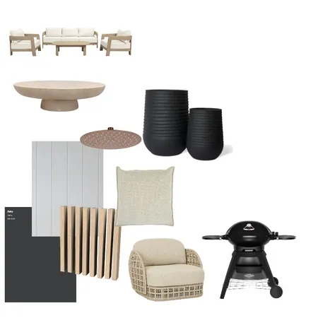 Outdoor Living Interior Design Mood Board by Meg Ryan Design