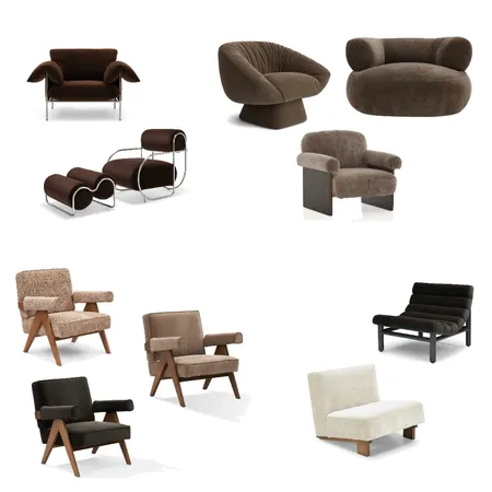 ARMCHAIRS Interior Design Mood Board by Katerina