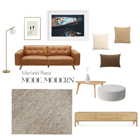 Merfield Place 1 Interior Design Mood Board by juliamode
