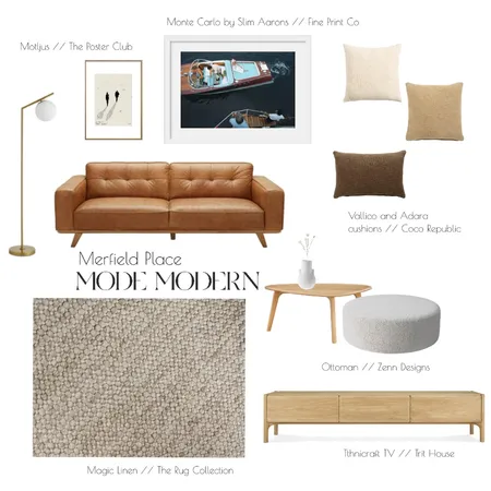 Merfield Place 1 - items Interior Design Mood Board by juliamode