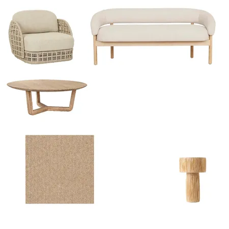 Coastal Contemporary Interior Design Mood Board by Reyn