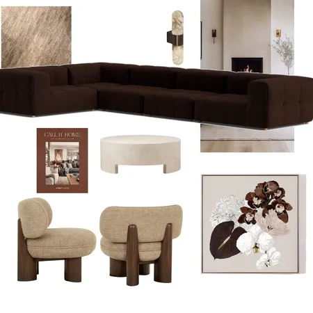 Living room Interior Design Mood Board by Rhiannon Lee, Oleander & Finch Interiors