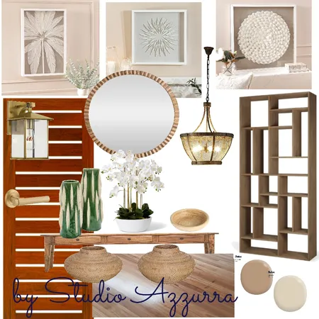 Front Entrance at Royston Park Interior Design Mood Board by CCCreative Designs