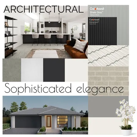 Architectural Interior Design Mood Board by MarissaLintott