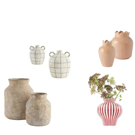 CERAMIC VASES Interior Design Mood Board by jennabolas