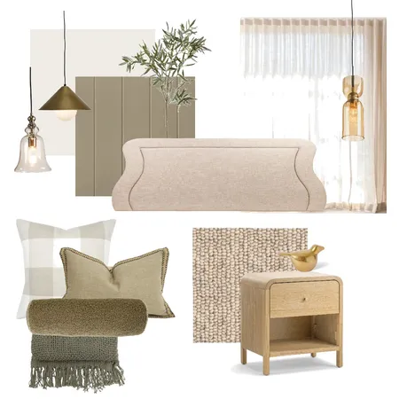 Mum's Bedroom Interior Design Mood Board by ellie.sawyer317