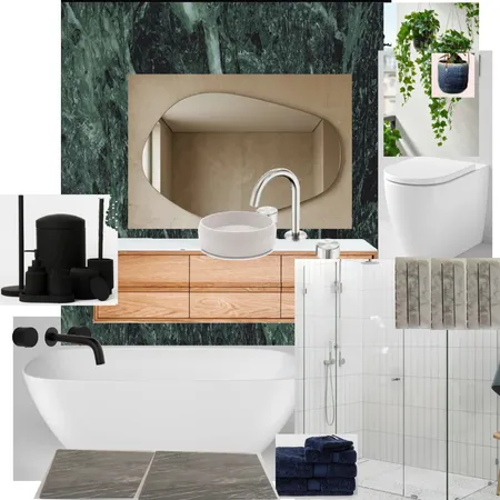 WIR ensuite activity week 1 Interior Design Mood Board by BEC3