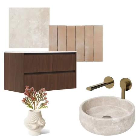 Test bathroom Interior Design Mood Board by Studio Lili