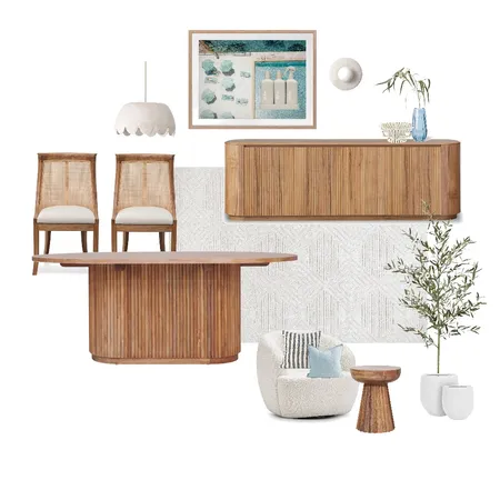 Poolside Dining Interior Design Mood Board by BecCarman on Style Sourcebook