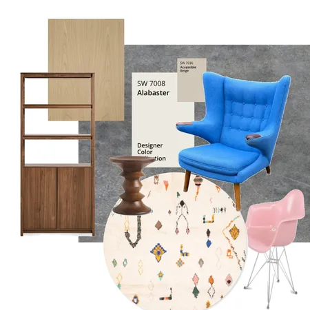 Meredith's Office Interior Design Mood Board by Jfprice
